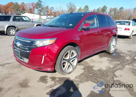2013 Ford Edge Sport from USA, damaged, VIN 2FMDK4AK0DBA78944